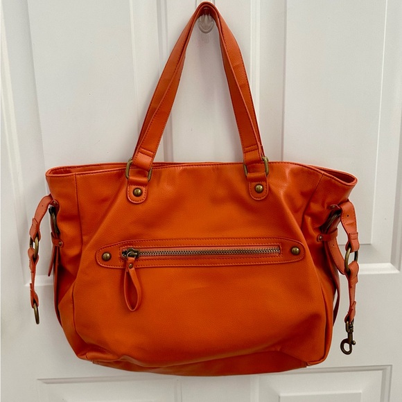 Hollywood Intuition by Jaye Hersh Orange Handbag - Picture 2 of 10